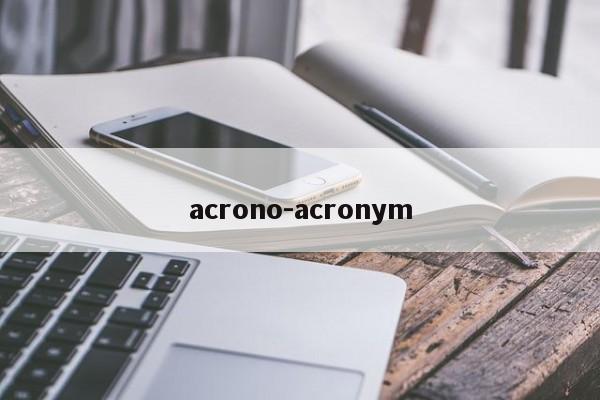 acrono-acronym